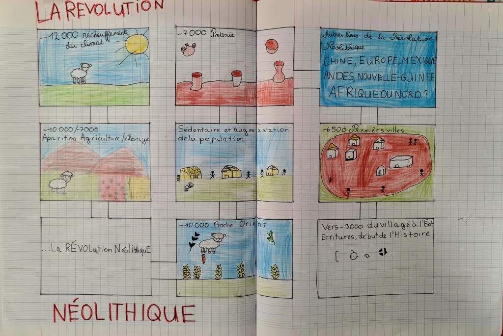 Production sur la Révolution néolithique d’après Demoule