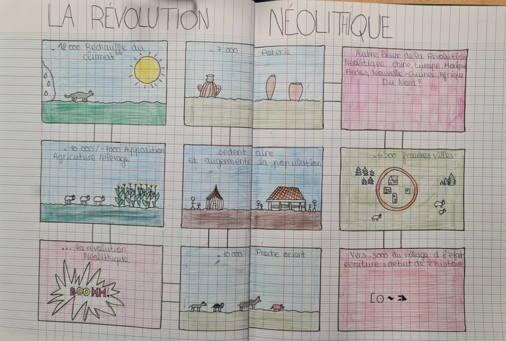 Production sur la Révolution néolithique d’après Demoule