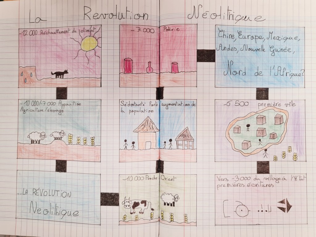 Production sur la Révolution néolithique d’après Demoule