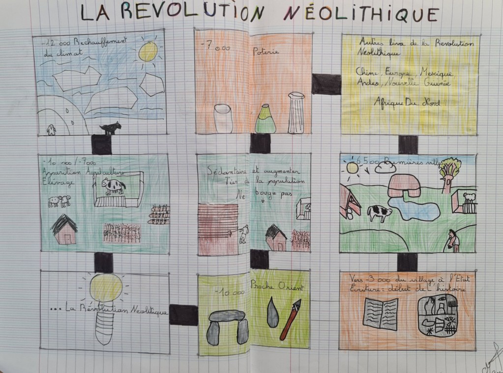Production sur la Révolution néolithique d’après Demoule