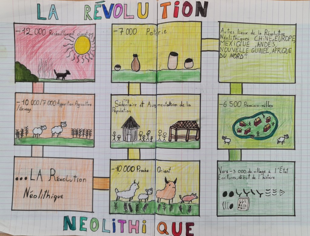 Production sur la Révolution néolithique d’après Demoule